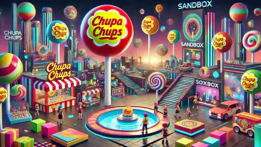 The-Sandbox-platform.-Show-a-playful-virtual-world-filled-with-giant-Ch