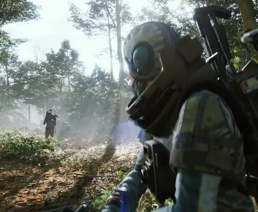 In a forest in Arc Raiders