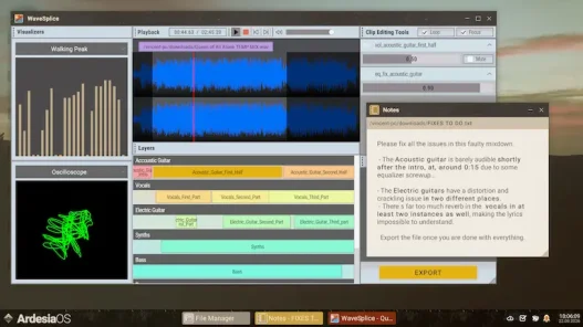 Imprinted gameplay snippet