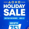 PlayStation holiday sale banner
