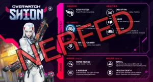 Fans are furious over rushed Overwatch hero nerfs such as Shion