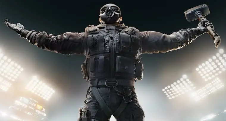 Rainbow six character from Siege