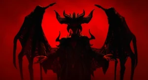 still from Diablo 4 game cover.