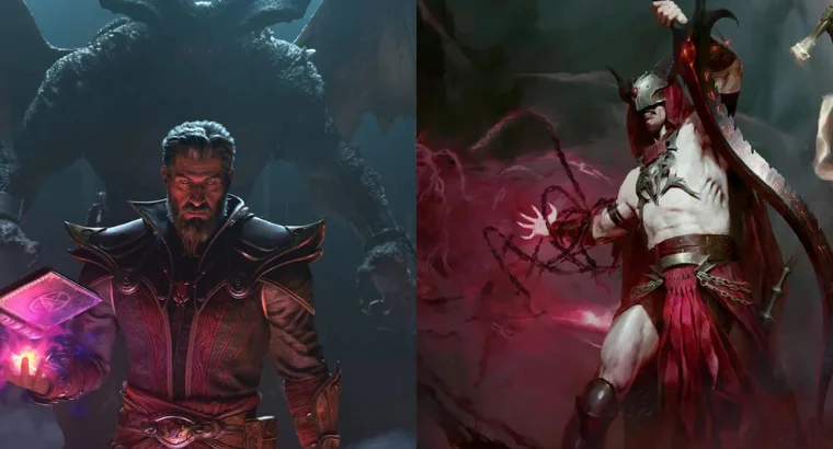 Still from the Diablo 4 video game.