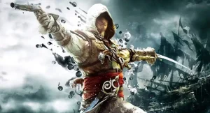 cover image of Assassin's Creed Black Flag Resynced game.
