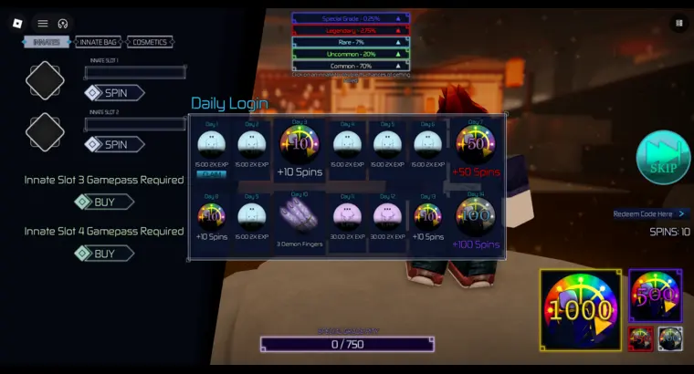 Does-jujutsu-infinite-offer-any-free-rewards