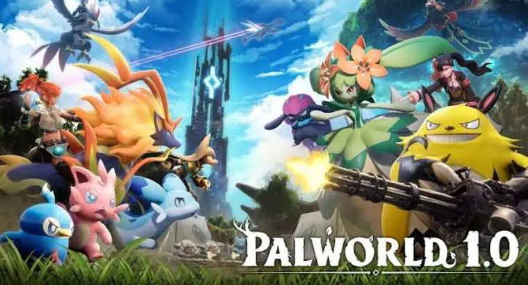 Still image from PalWorld game