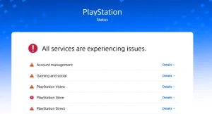 PlayStation Network or PSN is down, having multiple server end failures