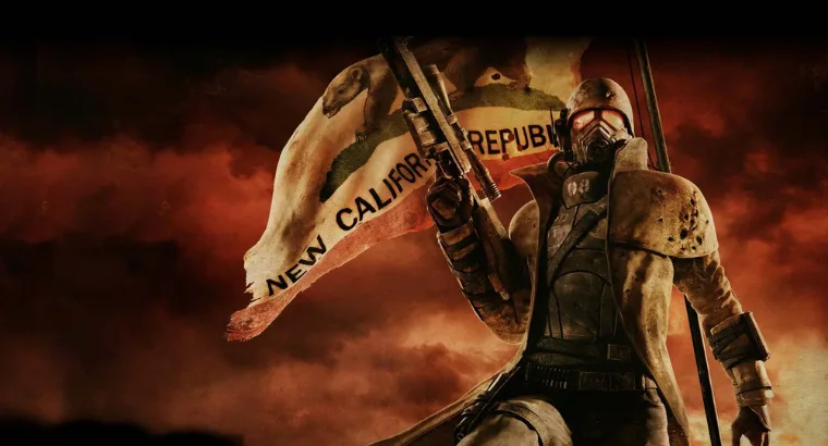 still from the Fallout: Las Vegas video game.