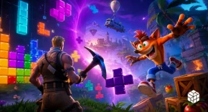 Epic Teases Tetris in Fortnite Chapter 7 Season 4 Key Art