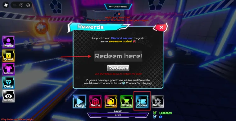Project Egoist code redemption