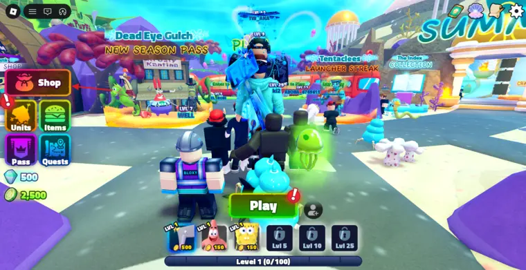 SpongeBob Tower Defense code redemption