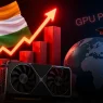 India Worst Hit as Global GPU Prices Climb 15% in a Month
